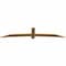 Ekena Millwork Bellingham Timber Gable Bracket, Western Red Cedar, 108"W x 22"H x 1 1/2"D x 5 1/2"F, 5/12 Pitch GBW108X22X0206BEL00SWR - alternate 5